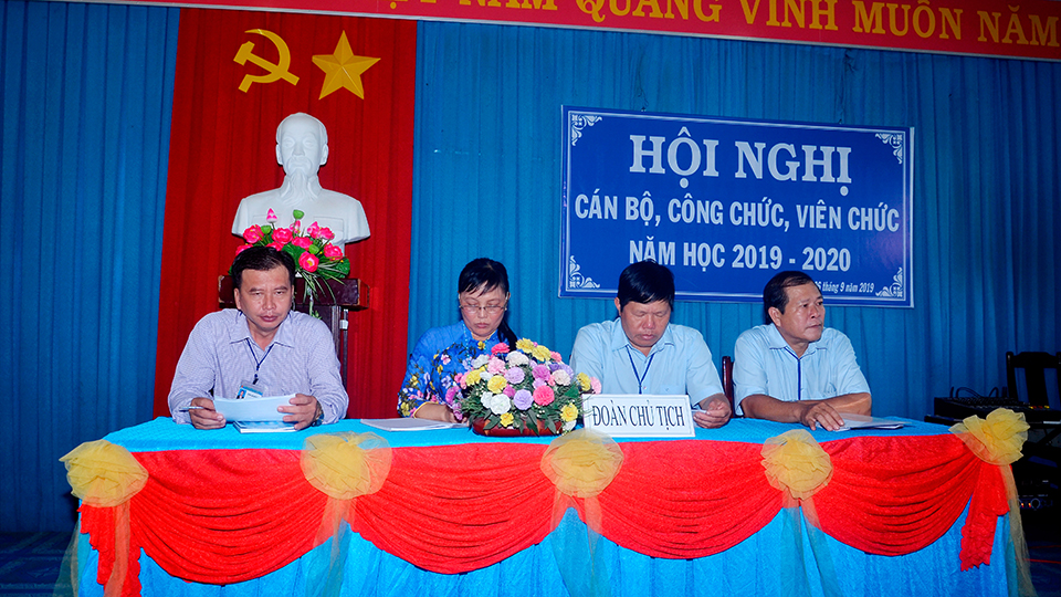 Hội nghị Cán bộ Công chức năm học 2019-2020